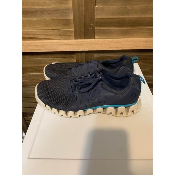 Reebok Zig Pulse 3.0 Mens Sneakers Blue Size 10 1/2 - Picture 2 of 8